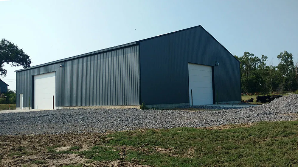 Agricultural building by Building Green Structures