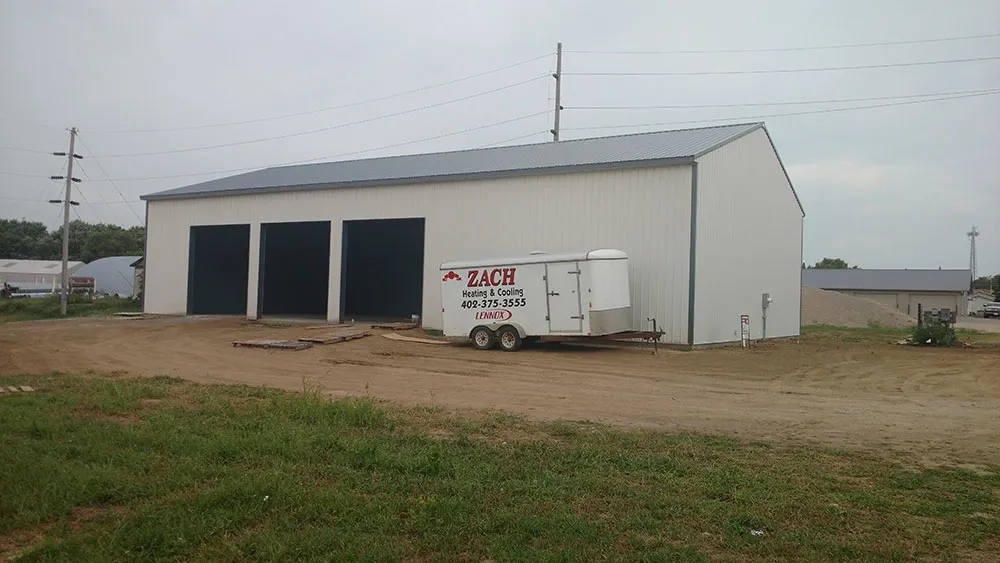 Images of completed commercial buildings